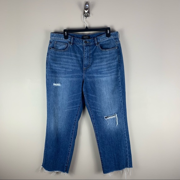 Banana Republic Blue Straight Leg Jeans - Picture 1 of 7